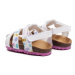 Geox Sandále B Sandal Chalki Girl B452RA 000HH C0653 M Biela