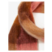Ružovo-hnedý dámsky kockovaný šál ORSAY
