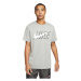 Pánske tričko s krátkym rukávom NIKE M NSW TEE SWOOSH BLOCK-063-Grey