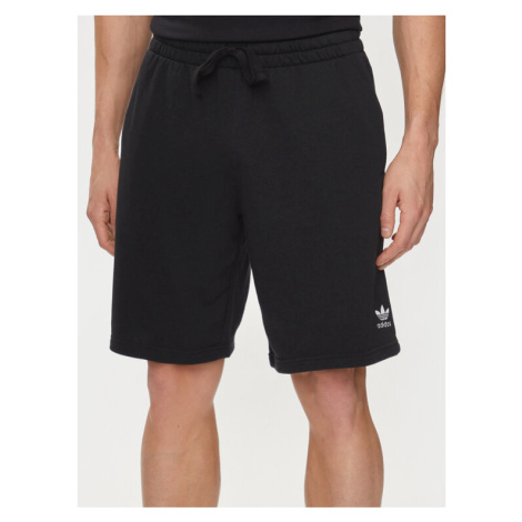 Adidas Športové kraťasy Essentials+ Made With Hemp Shorts HR8617 Čierna Regular Fit