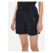 Converse Športové kraťasy W Utility Festival Short 10026395-A03 Čierna Regular Fit