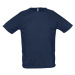 SOĽS Sporty Pánske tričko s krátkym rukávom SL11939 Námorná modrá