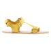 Barefoot sandále Be Lenka Flexi - Yellow