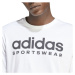 adidas SPORTSWEAR GRAPHIC TEE Pánske tričko, biela, veľkosť