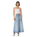 Diesel Sukňa - DE-ALBUS-L SKIRT modrá