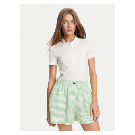 Lacoste Polokošeľa PF5462 Biela Slim Fit