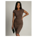 Women's Dress Basic - Brown