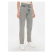 Calvin Klein Jeans Džínsy High Rise Straight J20J222455 Tmavomodrá Straight Fit