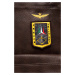 Ruksak Aeronautica Militare pánsky, hnedá farba, veľký, jednofarebný