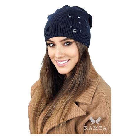 Kamea Woman's Hat K.22.071.12 Navy Blue