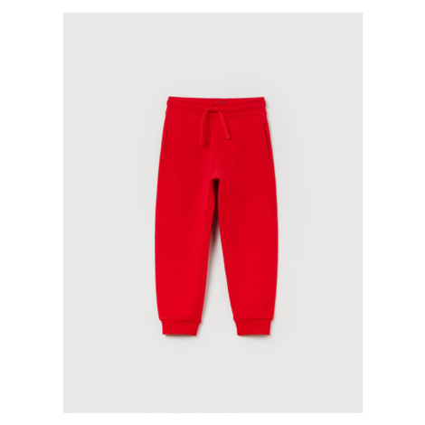 OVS Teplákové nohavice 1399278 Červená Regular Fit