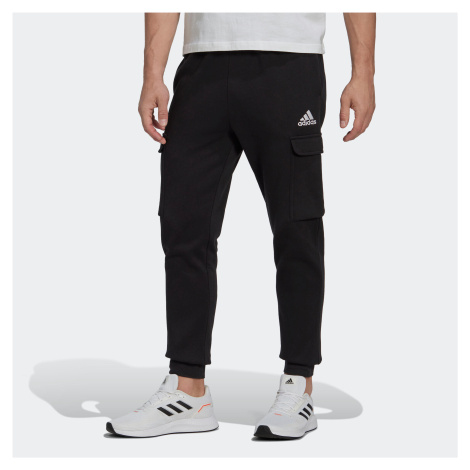 Pánske nohavice na fitness čierne Adidas