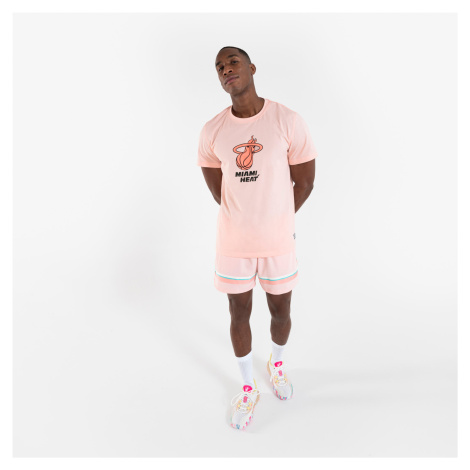 Basketbalové šortky SH 900 NBA Miami Heat muži/ženy fialové TARMAK