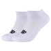 BIELE DÁMSKE PONOŽKY SKECHERS 2PPK BASIC CUSHIONED SNEAKER SOCKS SK43024-1000