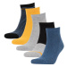 DEFACTO Men's Cotton 5-pack Short Socks