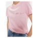 Liu Jo Tričko Moda M/C MA4395 J6308 Ružová Regular Fit