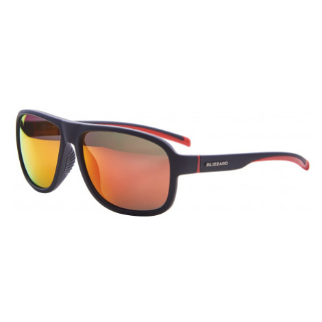 Slnečné okuliare BLIZZARD Sun glasses PCSF705110, rubber black, 65-16-135