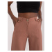 Hnedé dámske rovné nohavice LK-SP-509579.22-brown
