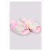 Dámske papuče OKL-0100K-9900 Pink mix pattern - Yoclub růžová -mix barev
