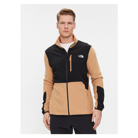 The North Face Fleecová mikina Glacier NF0A5IHS Hnedá Regular Fit