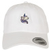 Women's Unicorn Dad cap in white