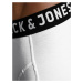 JACK & JONES Boxerky 'Sense'  čierna / biela
