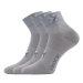 Voxx Quenda Unisex slabé ponožky - 3 páry BM000003213100100178 svetlo šedá