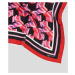 Šatka Karl Lagerfeld Jeans Monogram Bandana Ružová