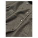 Dlhý kabát v khaki farbe s kožušinovým golierom (20201202)