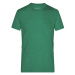 James&amp;Nicholson Pánske tričko JN974 Green Melange