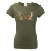 Dámské tričko pre milovníkov mačiek - skvelé tričko na narodeniny