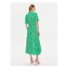 JDY Košeľové šaty Starr 15320702 Zelená Regular Fit