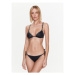 Calvin Klein Swimwear Vrchný diel bikín KW0KW01977 Čierna