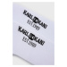 Ponožky Karl Kani (3-pak) biela farba
