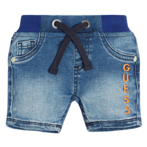 Guess Džínsové šortky N3GD10 D4CA0 Modrá Regular Fit