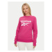 Reebok Mikina Identity Big Logo Fleece Crew 100075949 Ružová Regular Fit