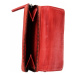 Dámska kožená peňaženka Lagen Viola - červená