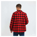 Bunda Urban Classics Padded Check Flannel Shirt Red/ Black