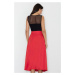 Dámska sukňa M554 - Figl červená
