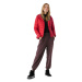 Dámska bunda na skialp 4F WOMENS JACKETS PRIMALOFT H4Z21-KUDP009-62S-RED