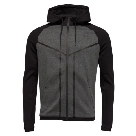 Venum LASER X CONNECT HOODIE Pánska športová mikina, sivá, veľkosť