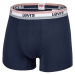 Levi's&reg; MEN BACK IN SESSION TRUNK 3P Pánske boxerky, červená, veľkosť