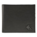 Calvin Klein Veľká pánska peňaženka Logo Hardware Bifold/W Coin K50K510439 Čierna