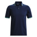 Pánské polo tričko Ace Polo model 17842982 černá s šedou L - Under Armour