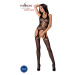 Passion BS059 black - Bodystocking Farba: Čierna