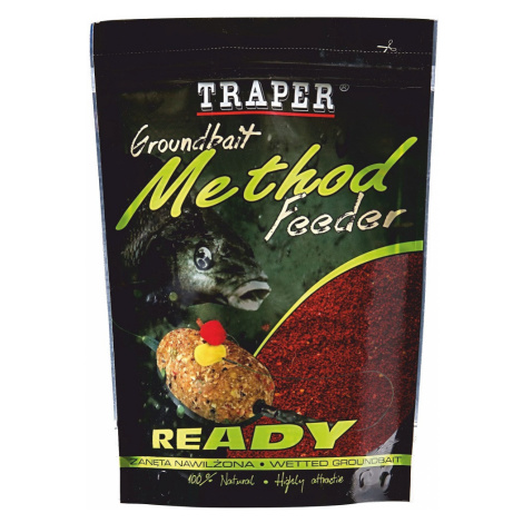 Traper krmítková zmes groundbait method feeder ready scopex - 750 g