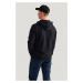 MIKINA GANT REG TONAL SHIELD FULL ZIP HOODIE BLACK