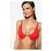 Trendyol Red Underwire Bikini Top