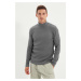 Trendyol Gray Turtleneck Knitwear Sweater