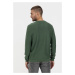 Sveter Camel Active Pullover Crewneck Check Pine Olive